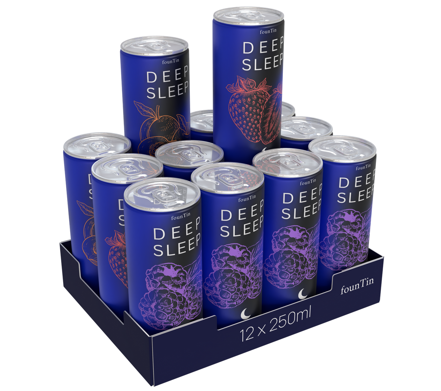 DEEP SLEEP - Multi-Flavoured 250ml x 12 Pack