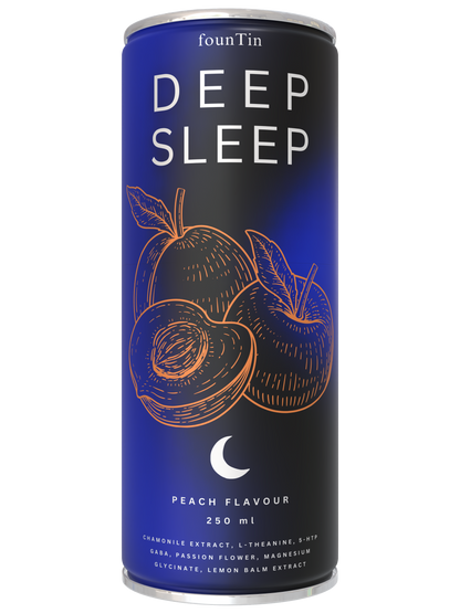 DEEP SLEEP - Peach Flavour 250ml x 12 Pack