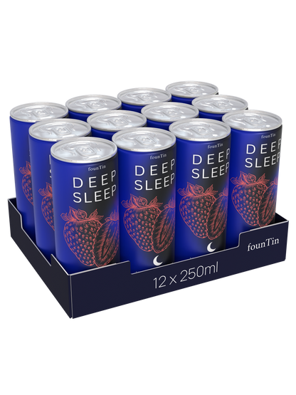 DEEP SLEEP - Strawberry Flavor 250ml x 12 Pack