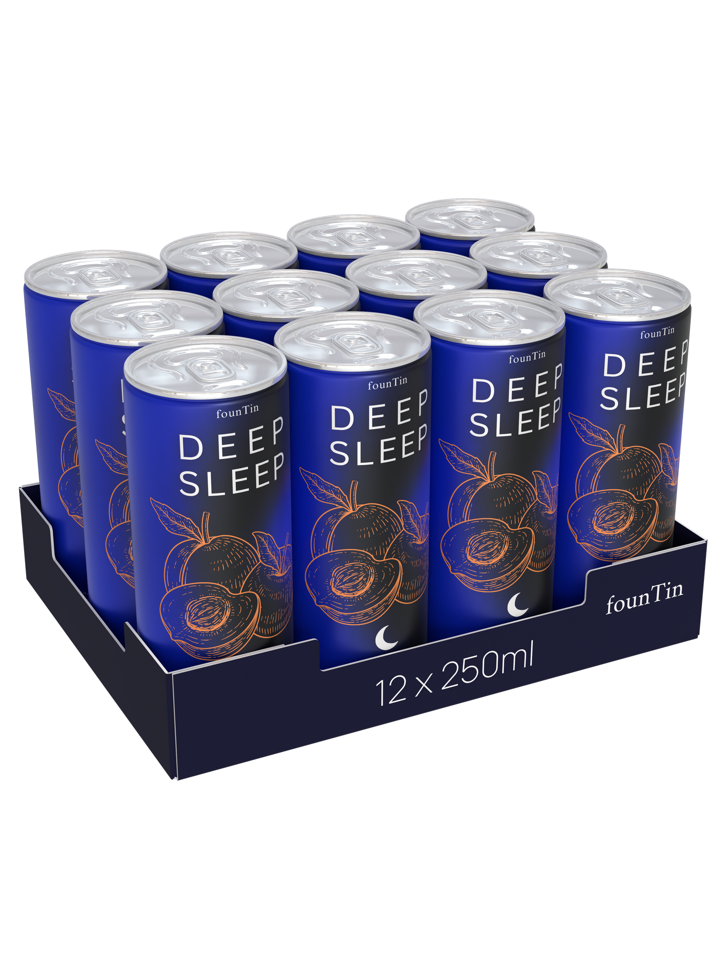 DEEP SLEEP - Peach Flavour 250ml x 12 Pack